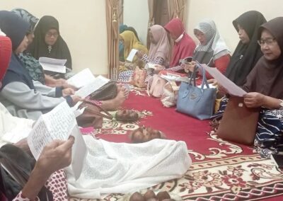 Kegiatan kajian rutin Majlis Taklim Nurul Barokah