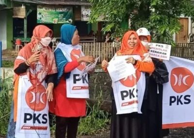 Flash mob PKS menolak kenaikan harga BBM bersubsidi